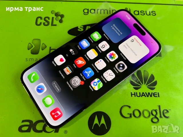 iPhone 14 Pro Max 256gb Deep 91% батерия, снимка 2 - Apple iPhone - 51995644