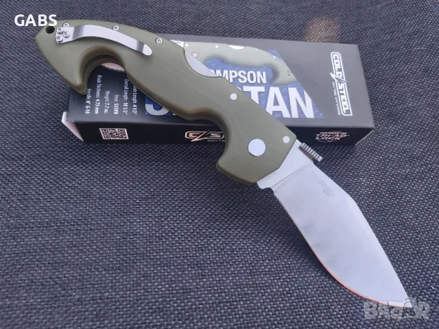 Сгъваем нож Cold Steel SPARTAN Lynn Thompson, снимка 5 - Ножове - 49334109