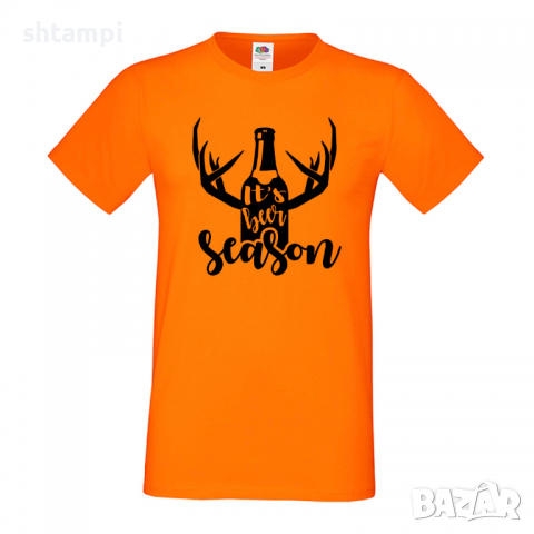 Мъжка тениска It's Beer Season 1,Бира,Бирфест,Beerfest,Подарък,Изненада,Рожден Ден, снимка 7 - Тениски - 36378332