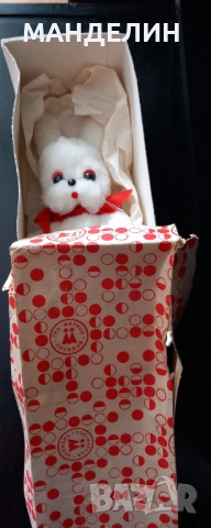 Нова играчка от соца, заек пионер, снимка 2 - Други - 51894101