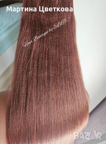 Европейска естествена коса , снимка 4 - Аксесоари за коса - 53039395