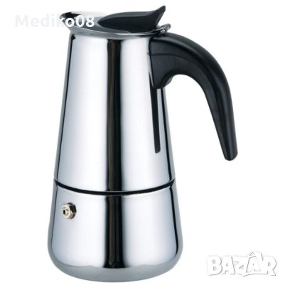 Иноксова кафеварка за индукционен котлон, снимка 2 - Кафемашини - 26344368