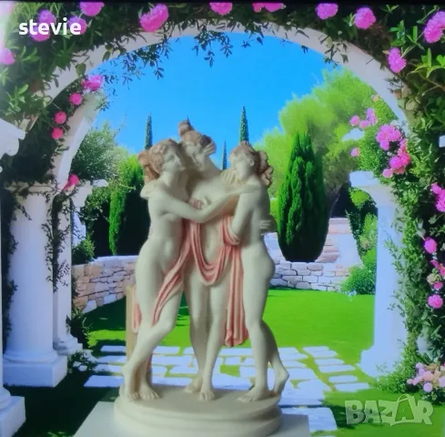 Трите грации , снимка 4 - Статуетки - 48695115