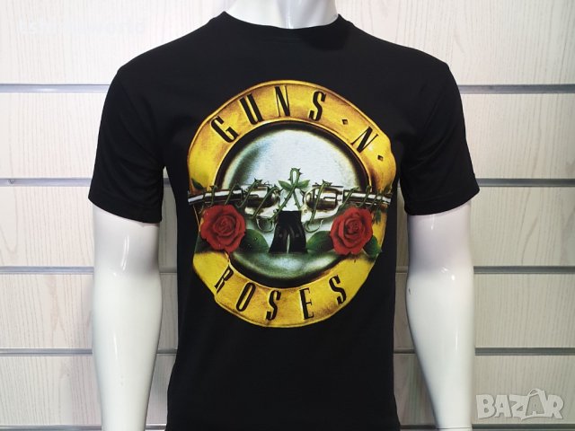 Нова мъжка тениска с логото на музикалната група Guns N'Roses, снимка 10 - Тениски - 32953652