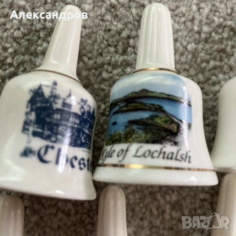 Класически камбанки от костен порцелан, снимка 9 - Други ценни предмети - 53046648