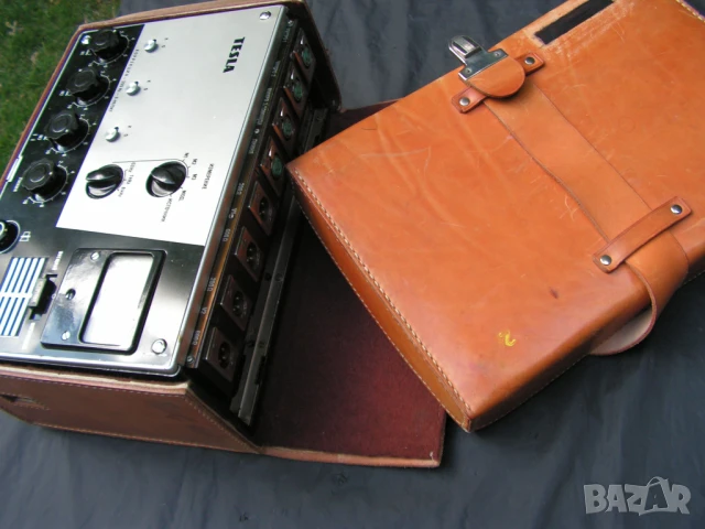 Винтидж, колекционерски аудио миксер Tesla ART-420 1+1 бр., снимка 11 - Ресийвъри, усилватели, смесителни пултове - 51119671