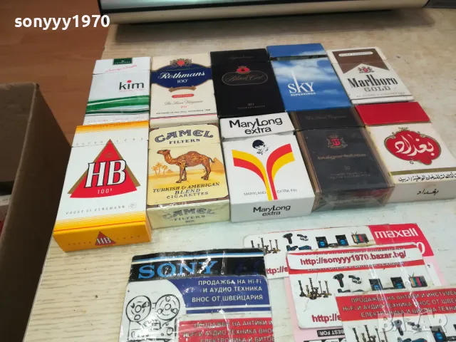 CAMEL KIM HB И ДР СТАРИ КУТИИ ОТ ЦИГАРИ 2511241020, снимка 5 - Колекции - 48095558