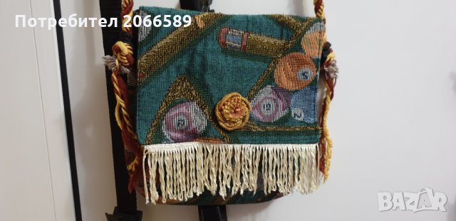 Дамска ретро арт чантичка , снимка 4 - Чанти - 27440577
