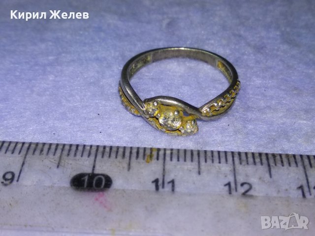 ВЕЛИКОЛЕПЕН СТАР СРЕБЪРЕН СКЪПОЦЕНЕН АРТ НУВО ПРЪСТЕН ВИСОКА ПРОБА СРЕБРО МАЙСТОРКА ИЗРАБОТКА 40546, снимка 11 - Антикварни и старинни предмети - 43318135