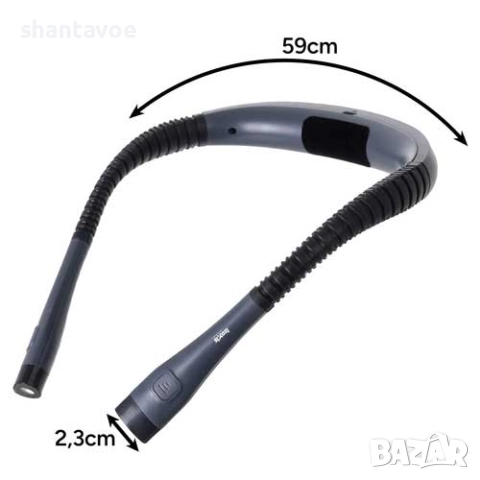 Лед лампа за врат с огъващо се рамо и 3 различни светлини и степени , снимка 8 - Настолни лампи - 52918623