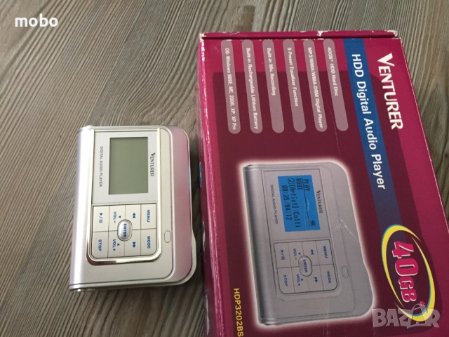 ЦИФРОВ АУДИО ПЛЕЪР   Venturer  HDP-3202-BS  , МР3/МР7 , чисто нов , работещ, с оригинална кутия., снимка 4 - MP3 и MP4 плеъри - 51808689