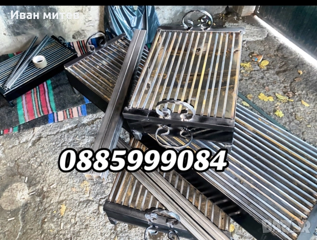 Здрави,Масивни BBQ На дърва и въглища, дъно 3,4м по желание на клиент! , снимка 5 - Скари - 52678796