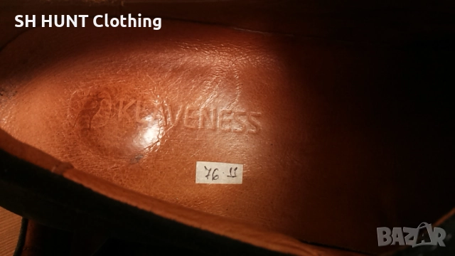 KLAVENESS Leather Shoes размер EUR 46 обувки естествена кожа 76-11-S, снимка 14 - Ежедневни обувки - 52639798