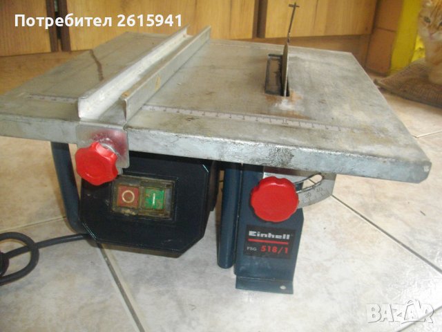 Einhell FSB 518-1-Немска Ел.Машина Рязане Плочи/Плочки-600 W/ф180мм-С Паралел Ширина Рязане-Отлична, снимка 8 - Други инструменти - 40174731