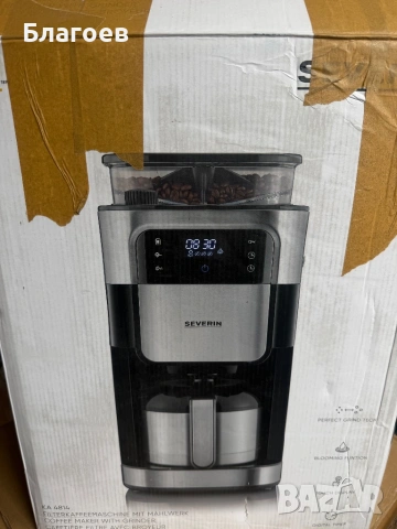Кафемашина за шварц кафе Severin, снимка 3 - Кафемашини - 53189575