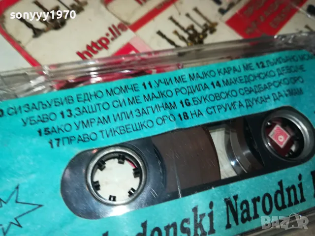 MAKEDONSKI NARODNI PESNI-ORIGINAL TAPE 1604250646, снимка 11 - Аудио касети - 49913304