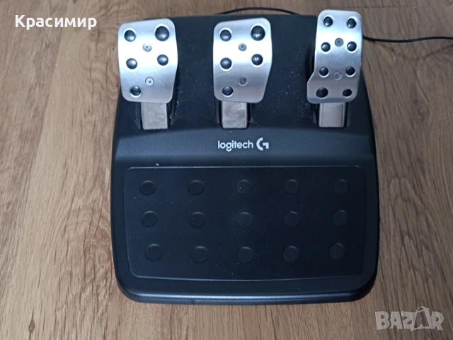 Волан с педали и шифтър Logitech G29 Driving Force, снимка 3 - Аксесоари - 53573852