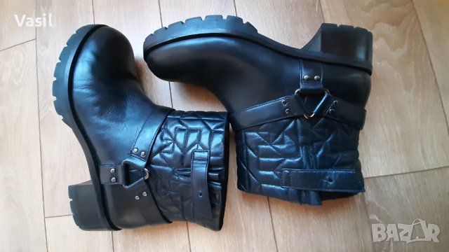 Боти What for 41 р-р, ест.кожа, снимка 3 - Дамски боти - 43879975