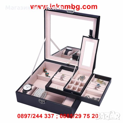 Луксозна кутия за бижута в нежни цветове, снимка 15 - Други - 28527329