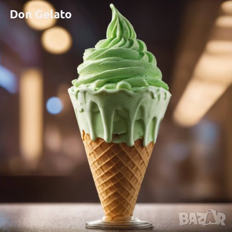 Суха смес за сладолед ЗЕЛЕНА ЯБЪЛКА * Сладолед на прах ЗЕЛЕНА ЯБЪЛКА* (1300г / 5 L Мляко), снимка 3 - Други - 37667939