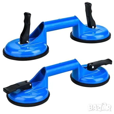 Два броя вакуумен повдигач с две глави 