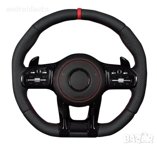 Mercedes Custom Спортен Волан – Персонализиран Дизайн!, снимка 6 - Аксесоари и консумативи - 49024993