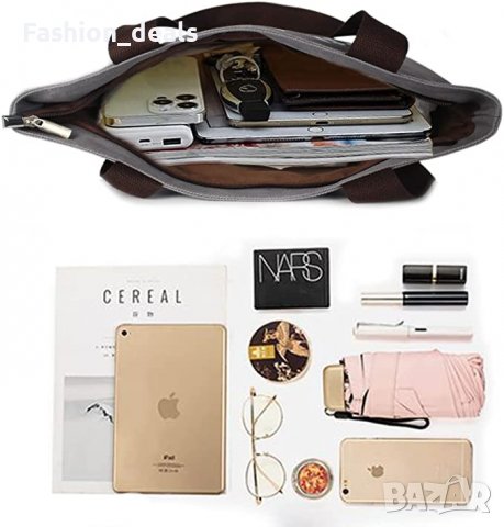 Нова Дамска чанта платнена голяма ежедневна през рамо за пазар спорт, снимка 3 - Чанти - 39281065