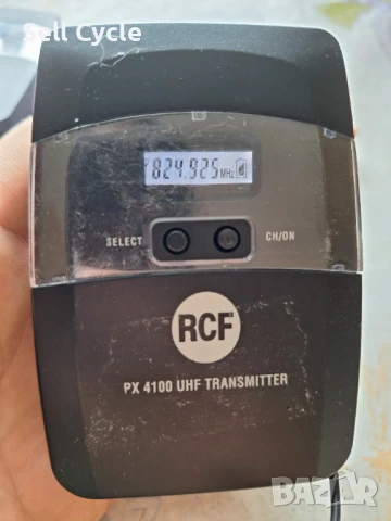 ✅ПРОФЕСИОНАЛНИ ЗВУКОВИ ТРАНСМИТЕРИ/МИКРОФОНИ RCF PX 4100 UHF❗, снимка 9 - Микрофони - 51361512