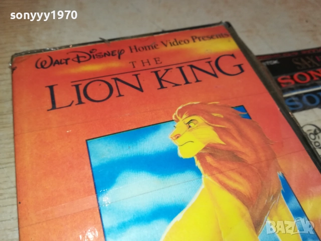 THE LION KING-VHS VIDEO TAPE 1809251602, снимка 11 - Други жанрове - 51758815