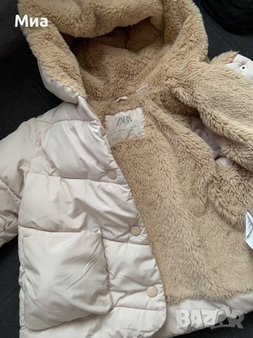 Бебешки зимно палтенце Zara