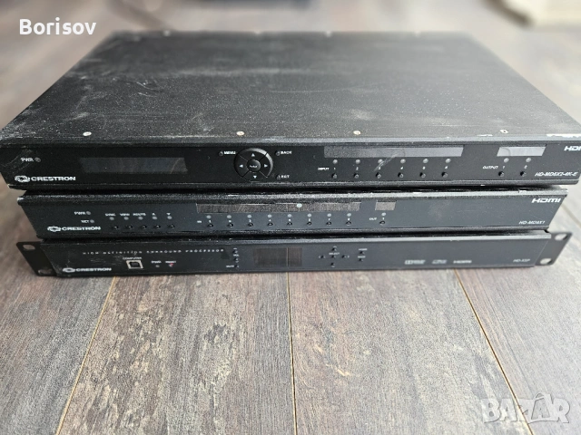 Crestron HD-MD6X2-4K-E 6x2 4K , HD-XSP High-Definition 7.1,Crestron HD-MD8x1 HDMI Switcher