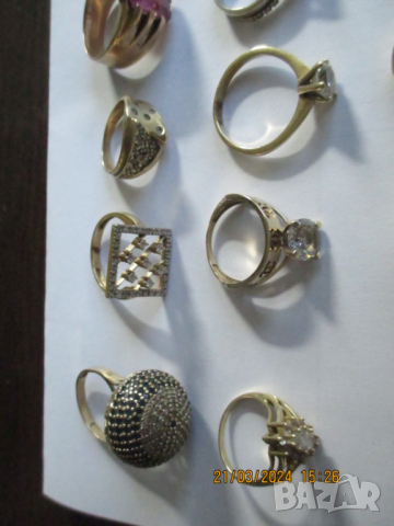 Златни пръстени , снимка 3 - Пръстени - 18265187