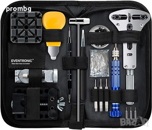 часовникарски комплект за ремонт на часовник, 147 ч, модел SML