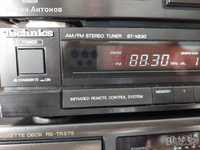 technics tuner st-x830, снимка 3 - Ресийвъри, усилватели, смесителни пултове - 43337821