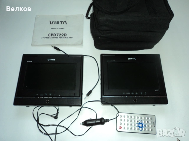 ДВД плеър за кола, снимка 2 - Плейъри, домашно кино, прожектори - 53167544