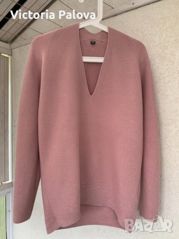 UNI QLO супер блуза “кокон”, снимка 4 - Блузи с дълъг ръкав и пуловери - 36483447