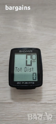 Безжичен велокомпютър Sigma