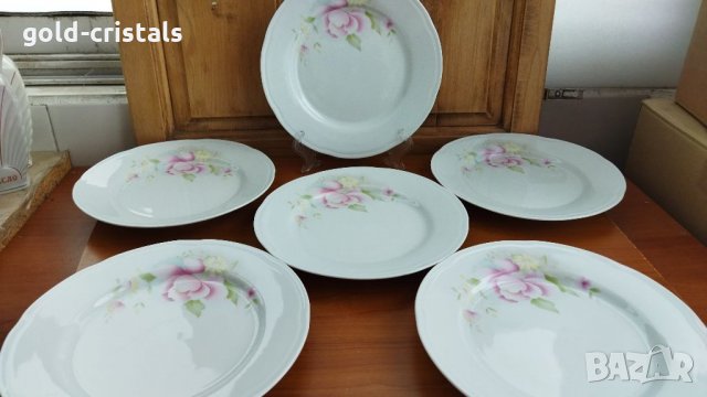 Порцеланови чинии румънски порцелан, снимка 1 - Антикварни и старинни предмети - 33041971
