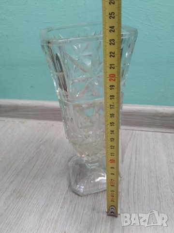 стара ваз арт деко,кристал, снимка 2 - Други ценни предмети - 40310146