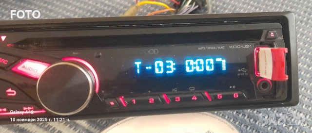 Kenwood KDC-U31R, снимка 2 - MP3 и MP4 плеъри - 52360713