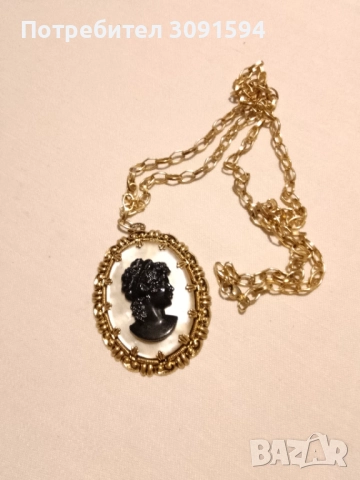 СТАРИННА ПОЗЛАТЕНА БРОНЗОВА КАМЕЯ ВИКТОРИАНСКИ , снимка 7 - Други ценни предмети - 51846270