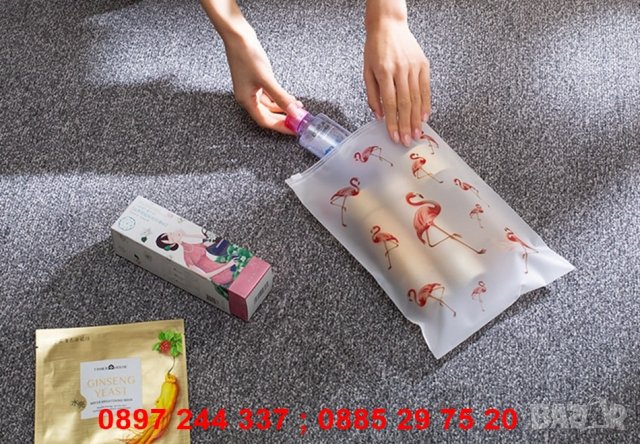 водоустойчиви торбички с апликация - к-т от 5бр - код 2530, снимка 12 - Други стоки за дома - 28269674