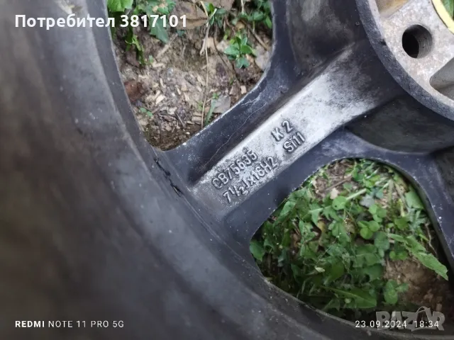 алуминиеви джанти 16 5.110, снимка 4 - Гуми и джанти - 47334164