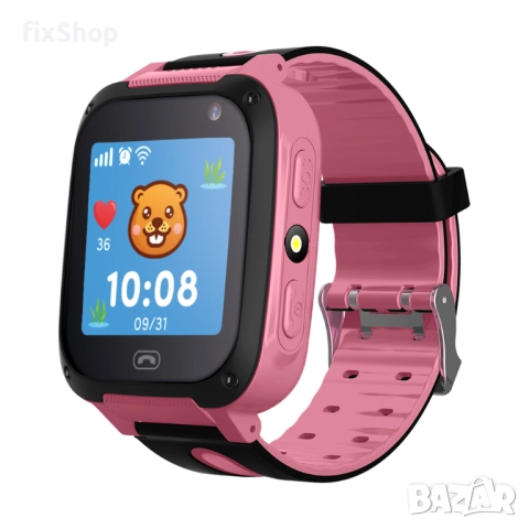 🎀 Setty FunKid Pink – Детски смарт часовник с обаждания, игри и GPS