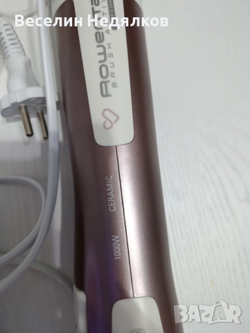 електрическа четка за коса Rowenta , снимка 3 - Сешоари - 52187628