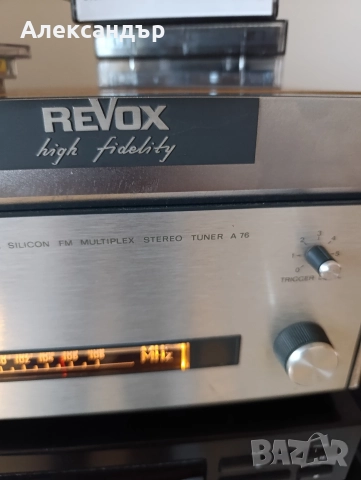 Тунер Revox A76, снимка 3 - Ресийвъри, усилватели, смесителни пултове - 52770827