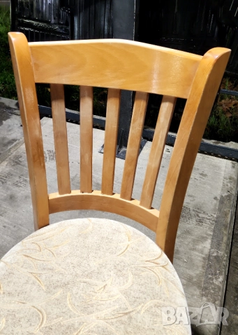Дървени дъбови столове 2 броя, снимка 10 - Столове - 52665171