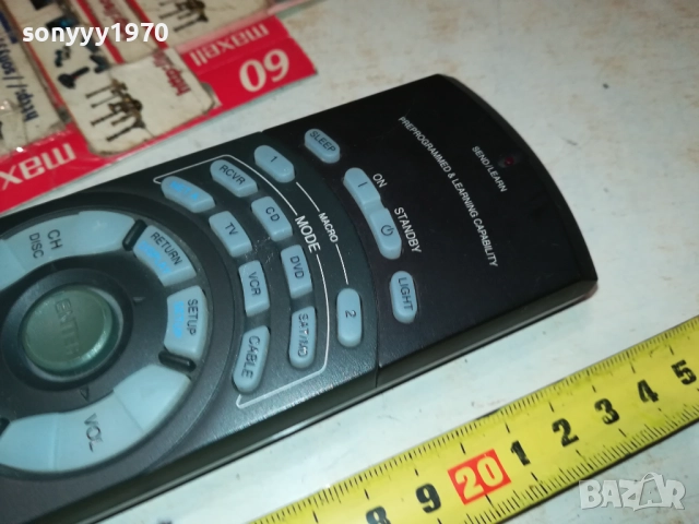 ONKYO RC-511M AUDIO REMOTE-ВНОС SWISS 2010251922, снимка 5 - Ресийвъри, усилватели, смесителни пултове - 52121801