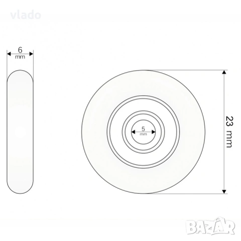 Колела за душкабина , снимка 2 - ВИК - 53123611