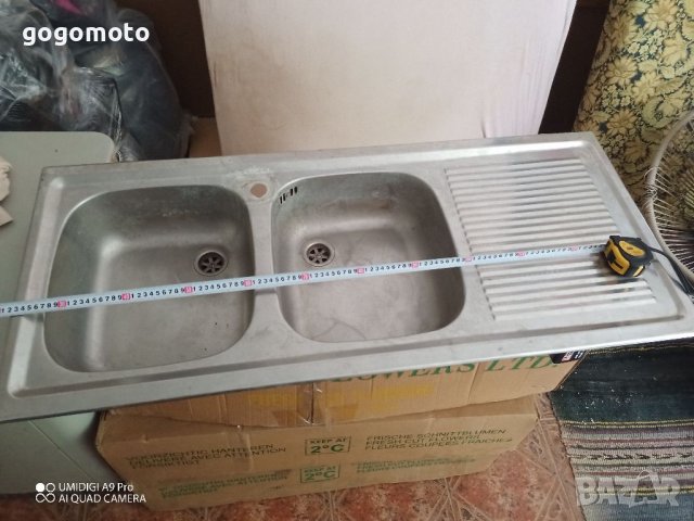 Мивка от неръждаема стомана алпака хром никел инокс единична без перила, снимка 14 - Други стоки за дома - 36931480